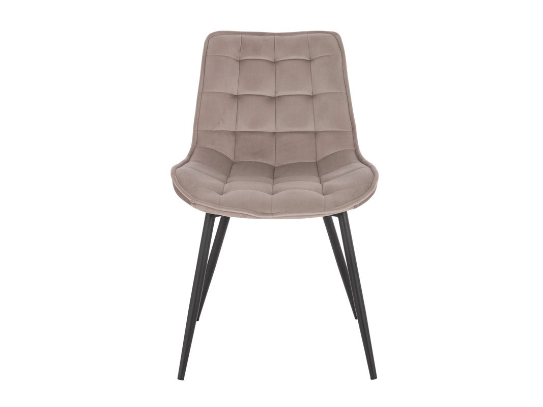 HOME DELUXE Polsterstuhl Esszimmer IKALO 2er Set in Braun mit Metallgestell und Stoffbezug, B/T/H: 42,0 x 52,5 x 120,0 cm - Bild 3