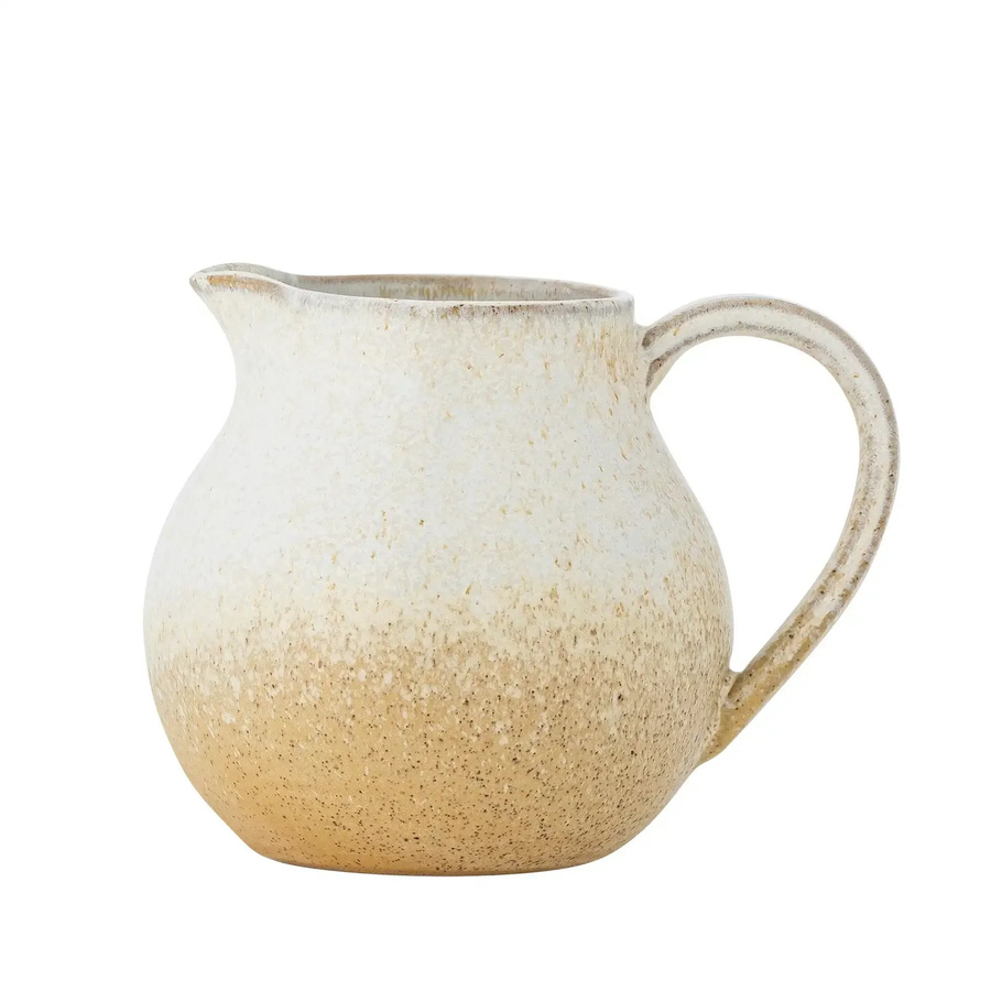Bloomingville Milchkännchen aus Keramik in der Farbe Nature Modell Paula - Bild 1