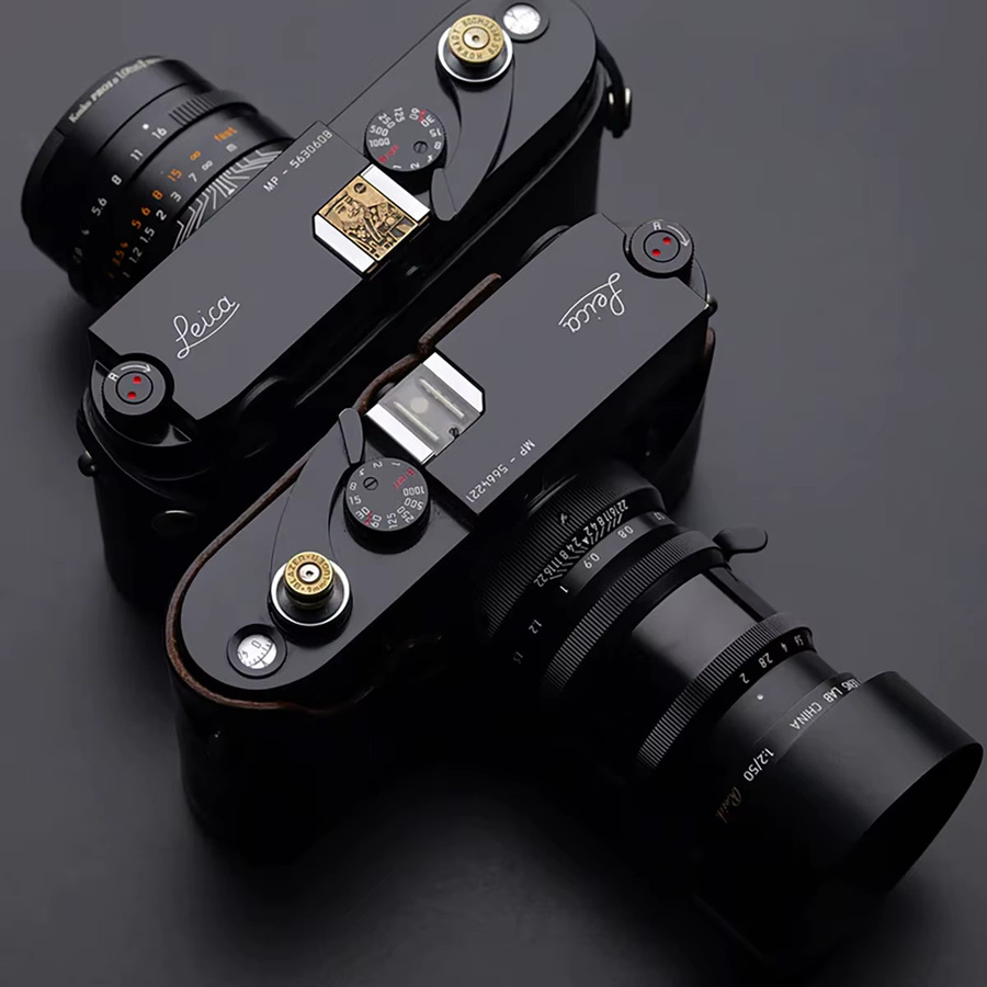 Light Lens Lab 75mm F2 SPII Objektiv Manueller Fokus Vollformat Aluminium Schwarz Lackiert für Leica M M6 M7 M9 M10P M11 M240 - Bild 4
