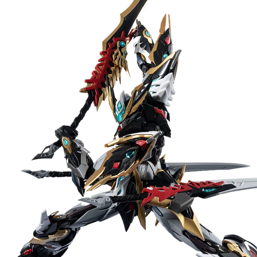 MOTOR NUCLEAR Gan Jiang Star Armor Soul General Legend Loyalty Class Alloy Frame Mech Assembly Model Kit, Actionfiguren, Metall, Rot, Bunt / Mehrfarbig - Bild 4
