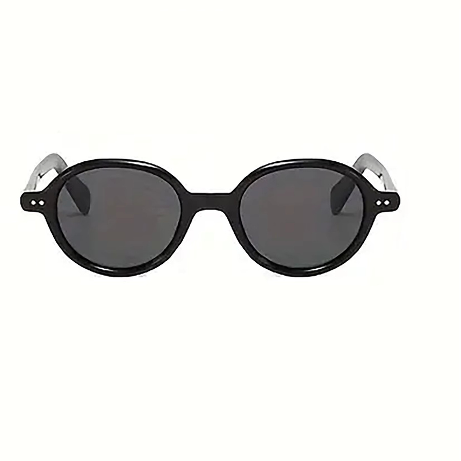 Hindfield Korrektionsbrille, Kunststoff, Vollrand, rund, Unisex, schwarz - Bild 2