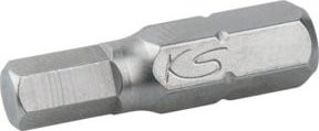 KS Tools CLASSIC Bit Innensechskant 1/4 Zoll, 3 mm, silber - Bild 1