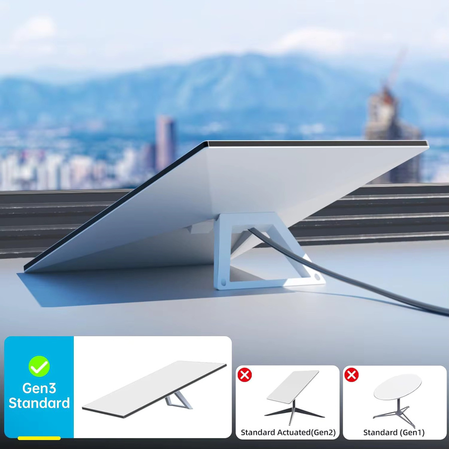 Starlink V3/Gen3 Router Zubehör Set mit Gigabit Ethernet Kabel und Wasserdichter Starlink Satellitenschüssel - Bild 2