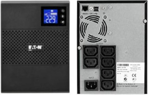 Eaton 5SC750I USV-Anlage mit Überspannungsschutz, Schwarz, 750 VA - Bild 1