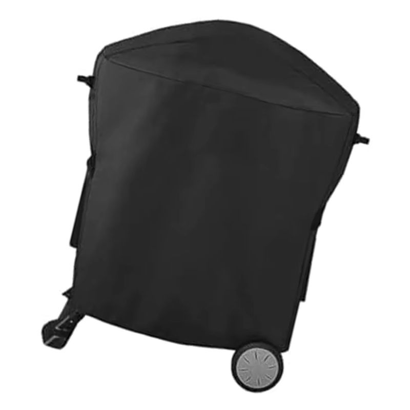 Weber Grillabdeckung aus 210D Oxford-Polyester für Gasgrill Q1000 und Q2000, Schwarz, B: 69,0 cm, T: 76,0 cm - Bild 3