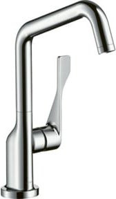 Hansgrohe Axor Citterio 260 Spültisch-Einhebelmischer mit Schwenkauslauf in Brushed Brass - Bild 1