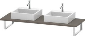 Duravit Konsole L-Cube in Weiß, B/T: 80 x 55 cm - Bild 1