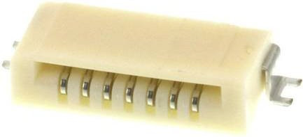 Molex Buchsenleiste Standard Beige mit 7 Polzahl und 1.00 mm Rastermaß - Bild 1