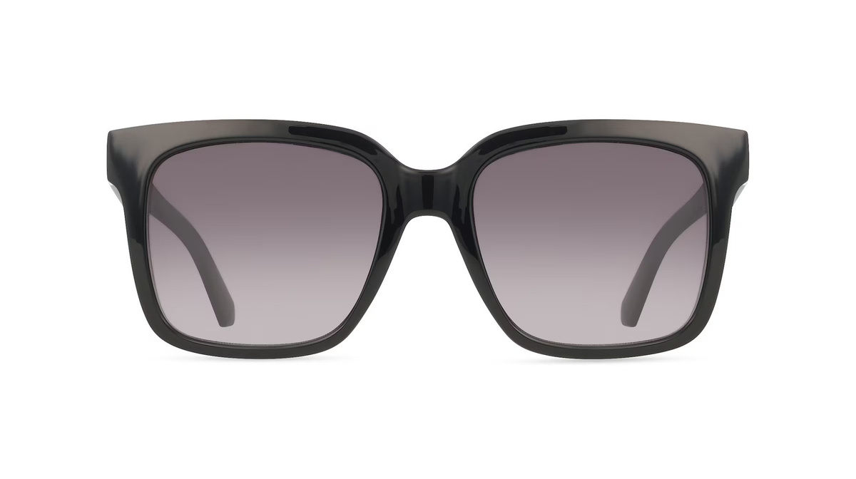 Calvin Klein CKJ25624S Sonnenbrille, Vollrand, Quadratisch, Kunststoff, schwarz, Damen - Bild 1