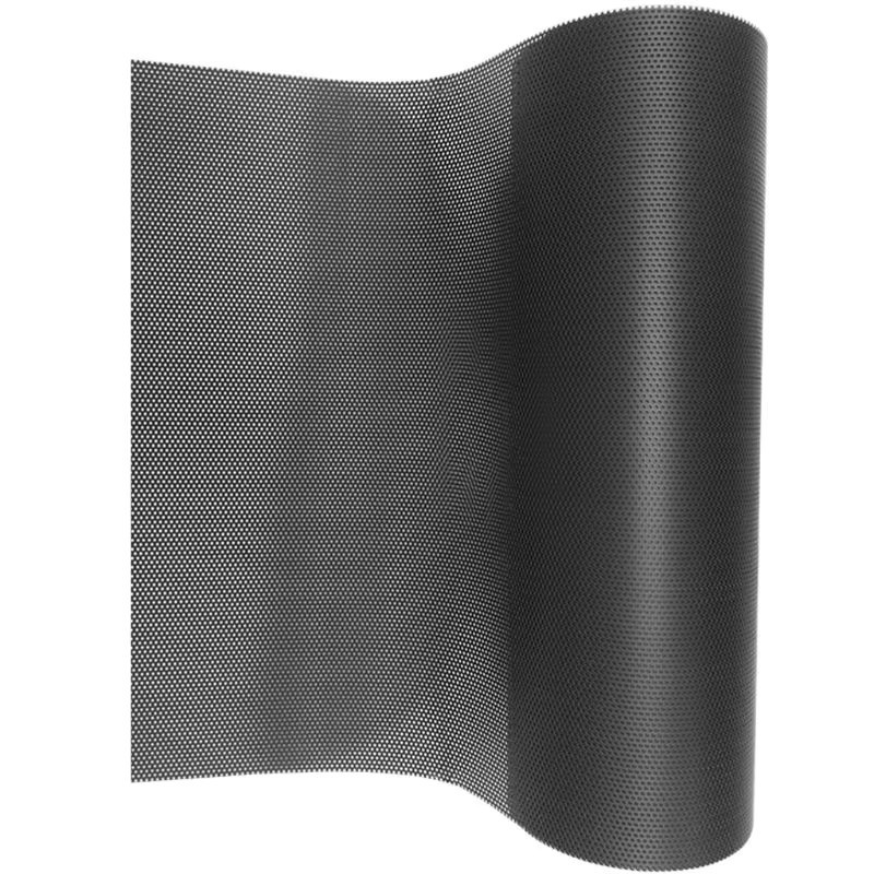 OOTDTY PC Staubfilter aus Mesh-Material in Schwarz, 30 cm Durchmesser, 1 m Rolle für DIY Lüfter und Chassis-Schutz - Bild 2