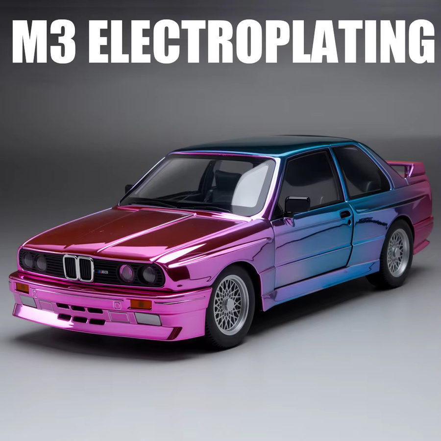 Bburago BMW M3 E30 Legierungsmodell, 1:24, mit Licht und Sound - Bild 4
