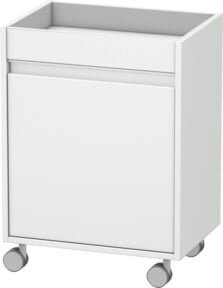 Duravit Rollcontainer Ketho in Weiß Matt, B/T/H: 50 x 36 x 67 cm - Bild 1