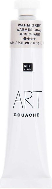 Rico Design ART Gouache Warmgrau 22 ml - Bild 1