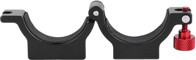 Zhiyun Blitzschuh-Adapterring-Halterung für Smooth 4 Gimbal und Rode Mikrofon in Schwarz - Bild 1