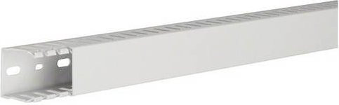 Hager Verdrahtungskanal HNG37037 Grau B/H: 3,7 x 3,7 cm, Länge: 2 m - Bild 1