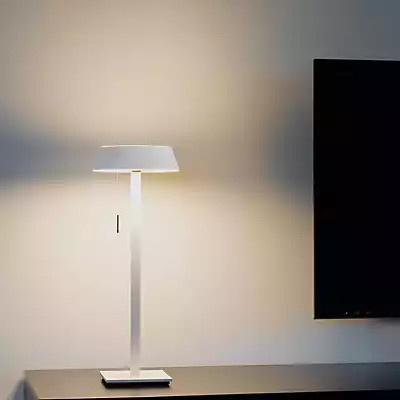 Oligo Glance LED Tischleuchte in Weiß Matt - Bild 1