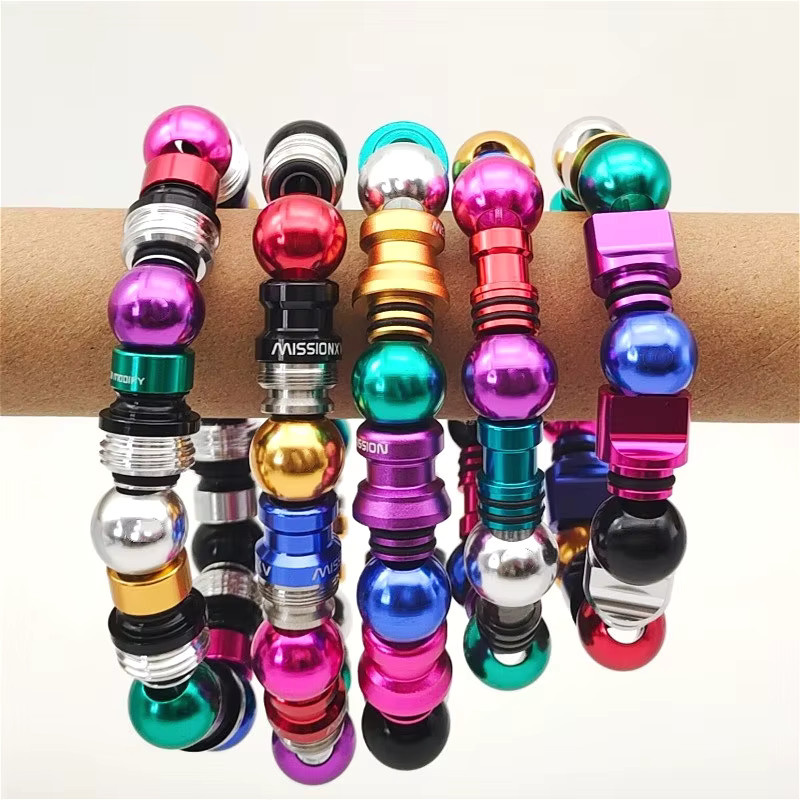Armband Aluminiumlegierung, Perle, Bunt - Bild 2