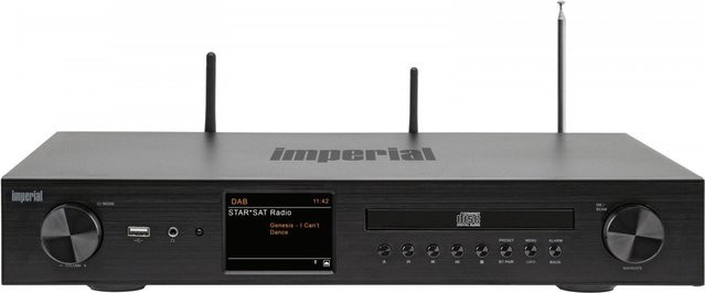 Imperial Dabman i550 CD-Receiver in Schwarz mit Internetradio, Bluetooth, Wi-Fi, DAB+ und FM - Bild 1