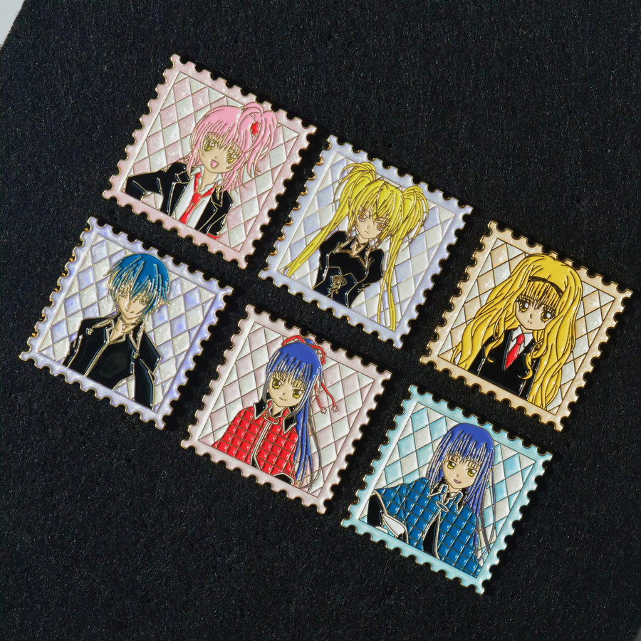 Bandai Anime Shugo Chara Emaille-Pins Anhänger, Unisex - Bild 3