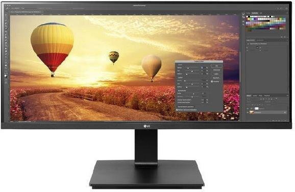 LG 34BR65F-B.AEU UltraWide Monitor 34 Zoll IPS Full HD 2560x1080 21:9 Schwarz - Bild 1