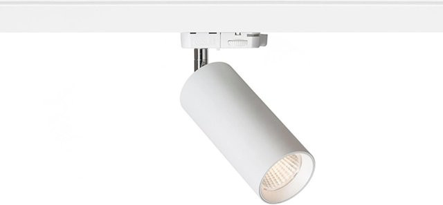 Rendl Deckenleuchte Mavro LED-Innenbeleuchtung Weiß für 3-Phasen-Stromschiene mit warmweißem Licht und 12 W - Bild 1
