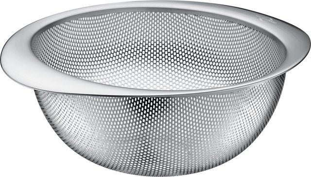 Küchenprofi Deluxe Sieb aus Edelstahl in Silber, Durchmesser: 27,0 cm, Höhe: 9,5 cm, Tiefe: 22,0 cm - Bild 1