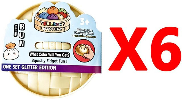Bunter Blasen-Knödel zum Quetschen, weicher TPR-Teigball, Fidget-Spielzeug - Bild 1