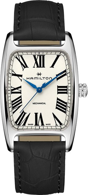 Hamilton Herrenuhr American Classic Boulton, Handaufzug, Edelstahl, 34 mm - Bild 1
