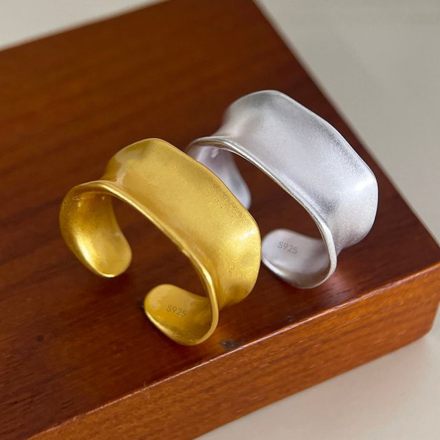 BF CLUB Ring 925 Silber, Gold, Damen - Bild 1