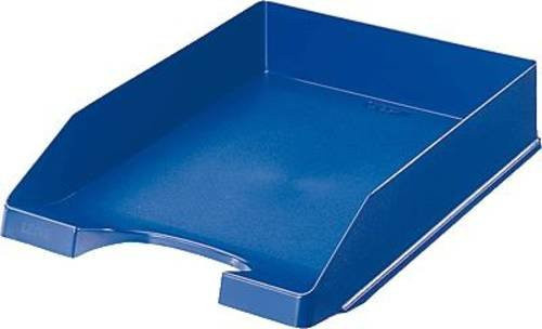 Leitz Briefablage Standard Plus aus Kunststoff, Blau, B: 35,7 cm, T: 25,5 cm, H: 7,0 cm - Bild 1