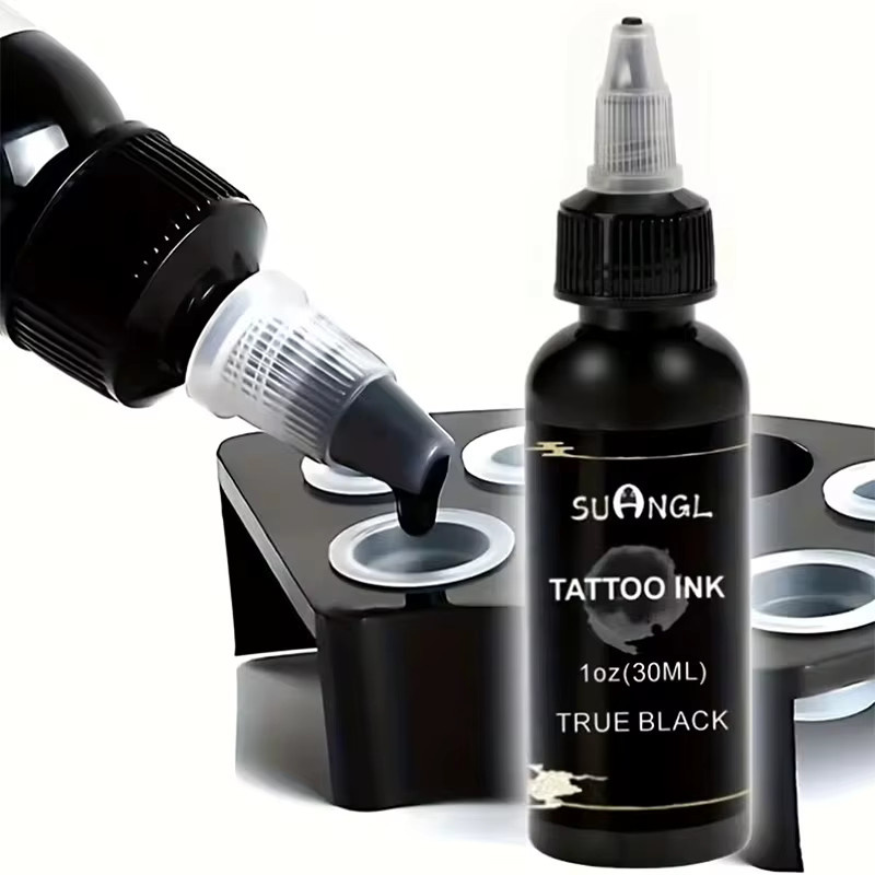 SUANGL Tattoo-Tinte Schwarz, 30 ml - Bild 2