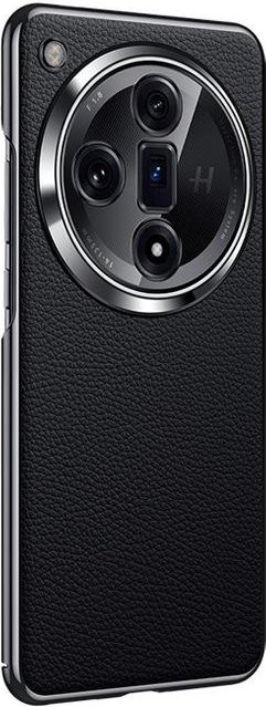Premium Lederhülle für OPPO Find X7 Ultra und OPPO Find X7 in Schwarz – Business Schutzhülle mit Vollumschließung und Anti-Fall Funktion - Bild 1