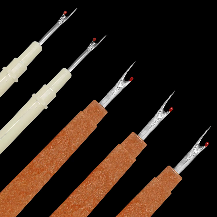OZXHIXU Nahttrenner und Fadenentferner Set aus Kunststoff, 2 Stück Nähwerkzeuge für DIY-Bastelarbeiten und Nähzubehör - Bild 3