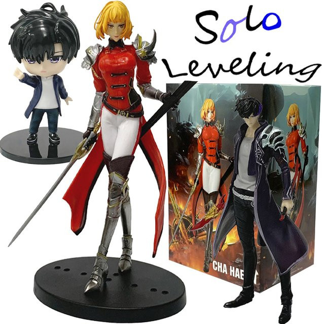 Bandai Solo Leveling Cha Hae-in Actionfigur, 20cm, Einzelfigur - Bild 1