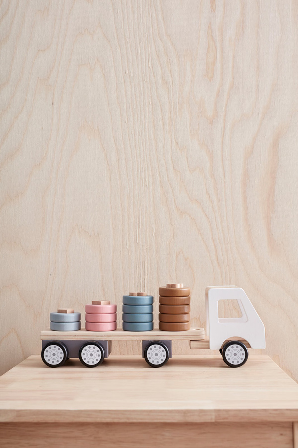 Kids Concept Ringspiel Laster Aiden, Fahrzeuge, Holz, ab 1 Jahr - Bild 2