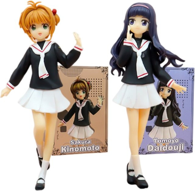 Bandai Card Captor Sakura Haruno Sakura Tomoyo Daidoji Action Figuren, 16cm - Bild 1