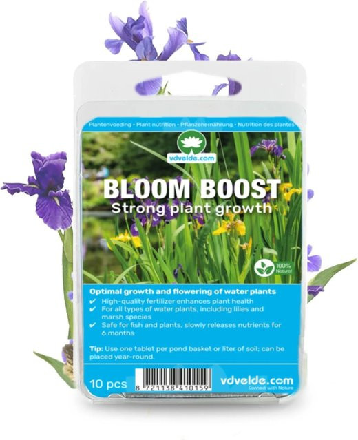 Vdvelde Bloom Boost Düngetabletten für Teichpflanzen und Wasserpflanzen, 10 Stück, Slow-Release Plant Tonic - Bild 1