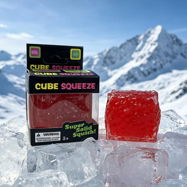 NeeDoh Nice Cube, Sensorisches Fidget-Spielzeug - Bild 1