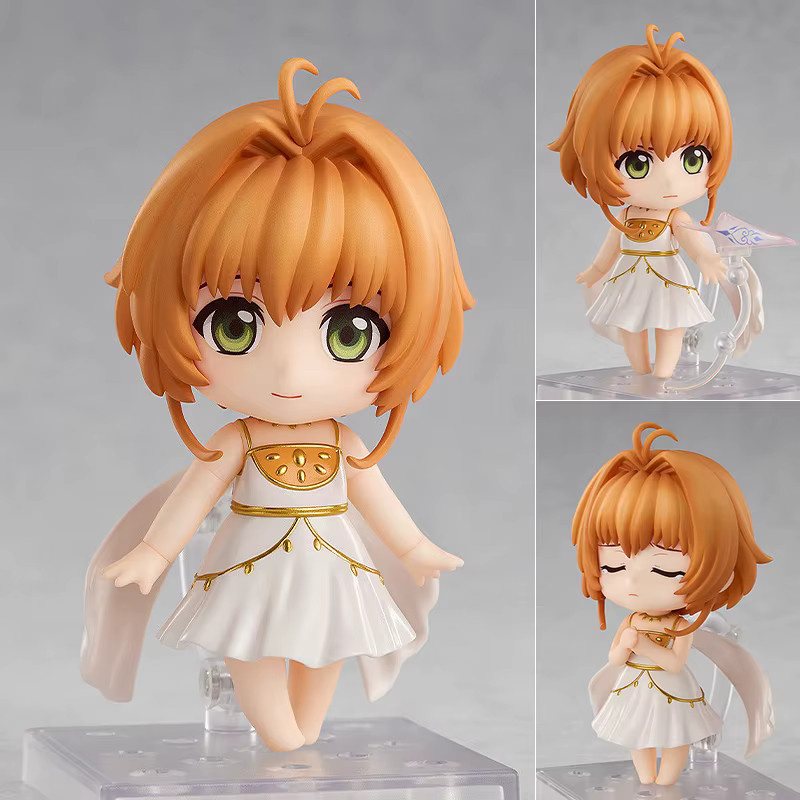 KONBORE Tsubasa Reservoir Chronicle Sakura Anime Girl Figur, Syaoran Actionfigur Mokona Modoki Figur Modell Puppenspielzeug - Bild 3