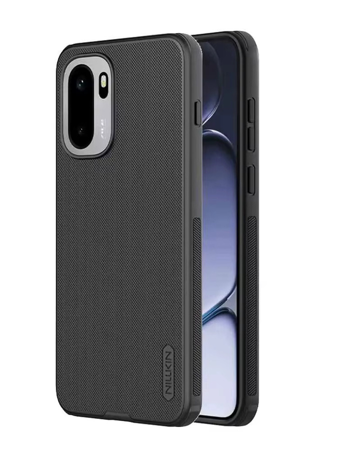 Nillkin Super Frosted Shield Pro Handyhülle für OnePlus 15R ACE 6 ACE 6T in Schwarz und Transparent, stoßfeste Rückseite aus PC und TPU mit Anti-Fingerabdruck-Schutz - Bild 4