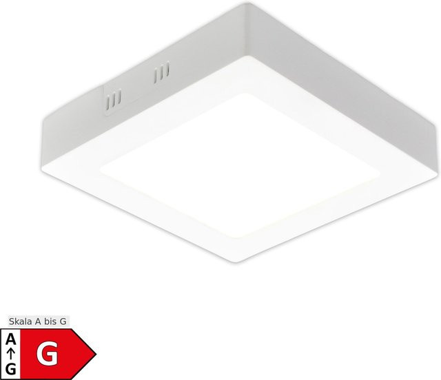 Näve LED-Aufbaupanel Dimplex, dimmbar, warmweiß, Weiß, Durchmesser: 17,2 cm - Bild 3