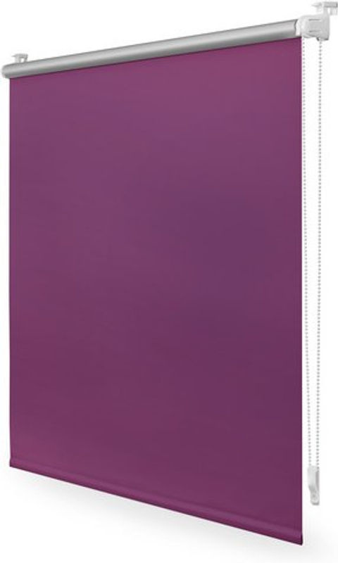LICHTBLICK Thermo-Rollo mit Klemmfix, Verdunkelung, Fuchsia/Rot, B: 95 cm, H: 150 cm - Bild 4