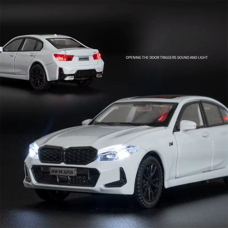 WELLY BMW 320I, Modellauto, 1:32, Metall, mit Licht und Sound - Bild 4
