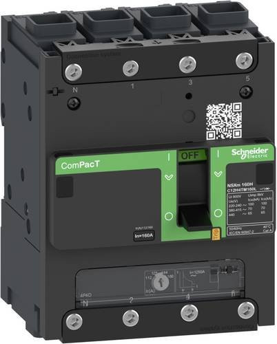 Schneider Electric C11F6TM040L MCB Leistungsschalter in Schwarz - Bild 1