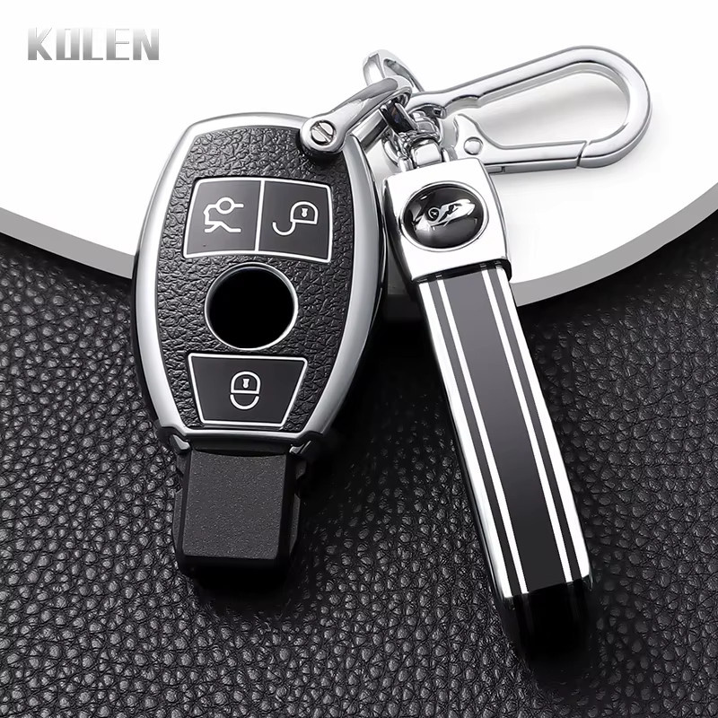 KOLEN TPU Schlüsselhülle für Mercedes Benz A C E S G Klasse GLA CLA GLK GLC W204 W463 W176 W251 W205 AMG Zubehör - Bild 5