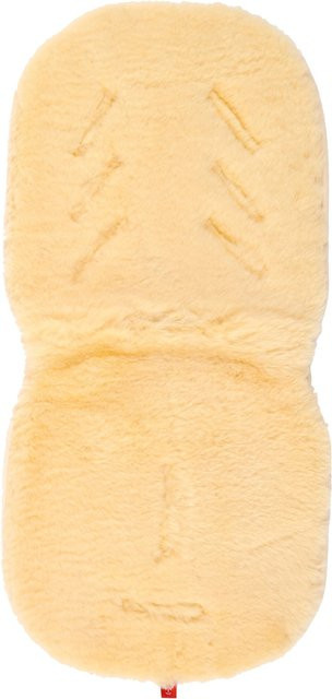 Kaiser Lammfellauflage für Kinderwagen, Buggy und Sportwagen in Natur/Beige B/T/H: 35 x 35 x 35 cm - Bild 1
