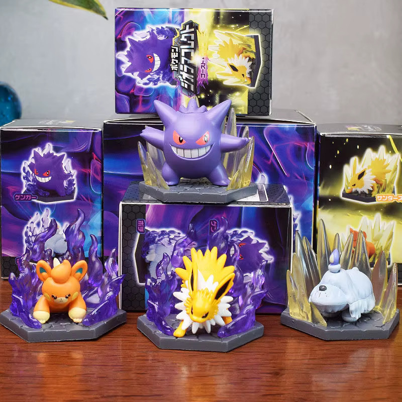 Bandai Pokémon Gengar Actionfiguren, 4-teiliges Set - Bild 2