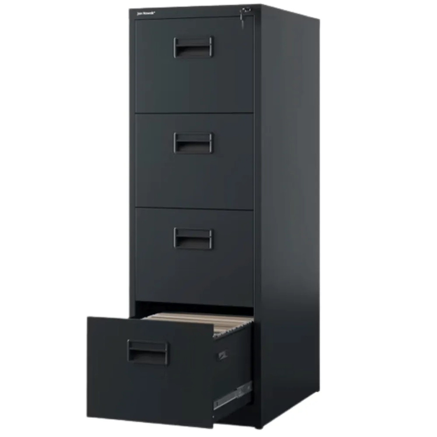 JAN NOWAK Hängeregisterschrank SARA mit 4 Schubladen, abschließbar, Anthrazit, B/T/H: 132 x 46 x 62 cm - Bild 2