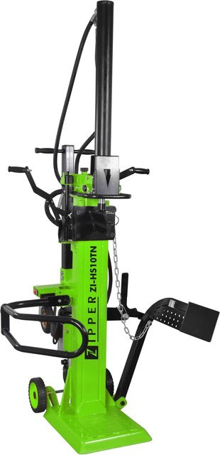 Zipper Elektro-Holzspalter ZI-HS10TN in Grün mit 3000 W und 10 t Spaltdruck - Bild 1