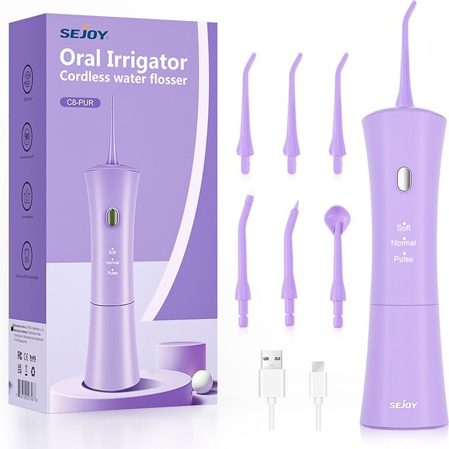 sejoy Munddusche, purple, Unisex - Bild 1